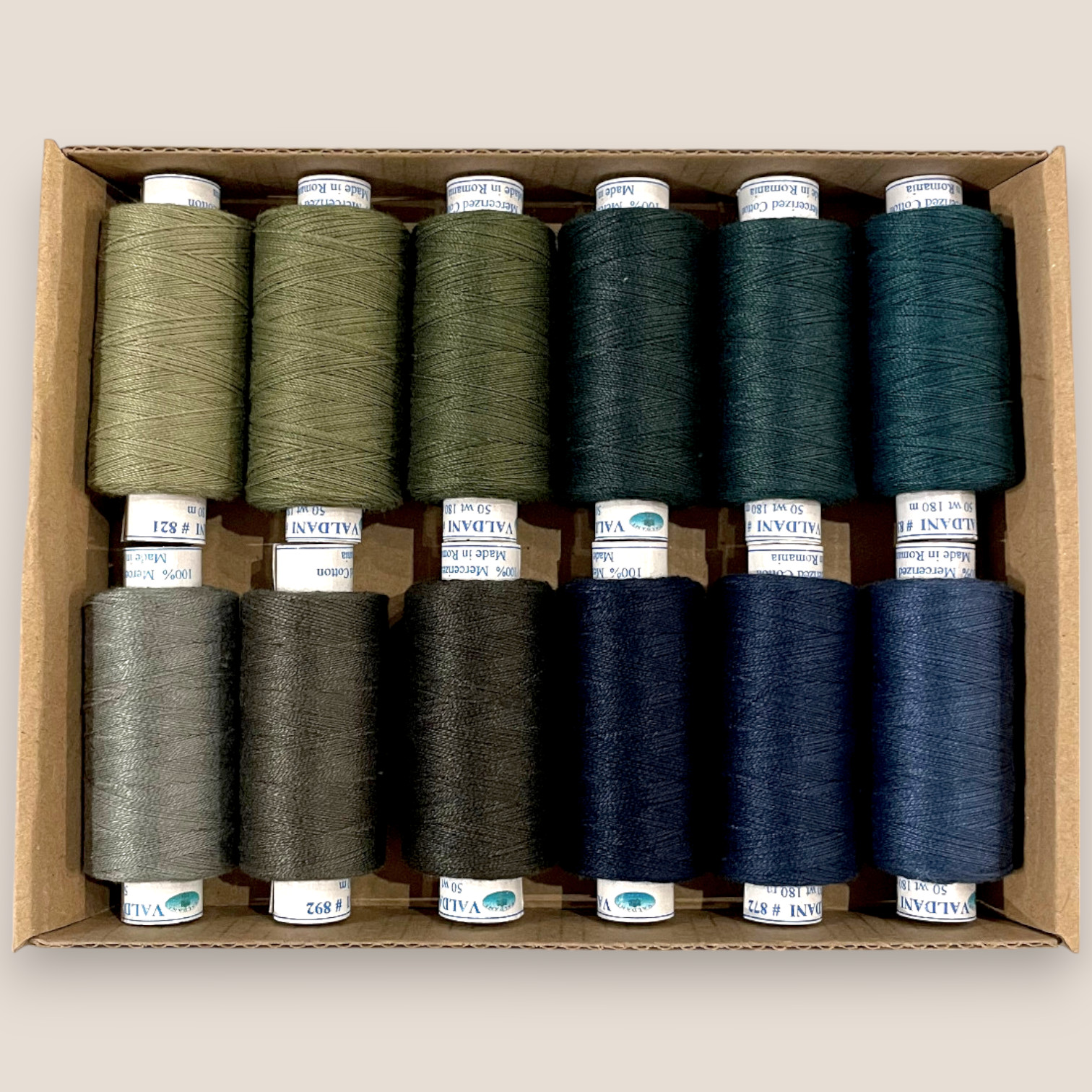 Hand-Dyed Dimensional Solids Spools